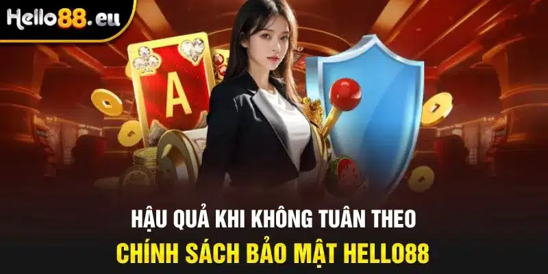 Hậu quả khi không tuân theo chính sách bảo mật Hello88 Hậu quả khi không tuân theo chính sách bảo mật Hello88